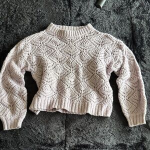 Dusty Purple Knit Sweater